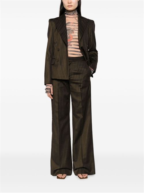 Pinstriped trousers JEAN PAUL GAULTIER | FPA082C0386003